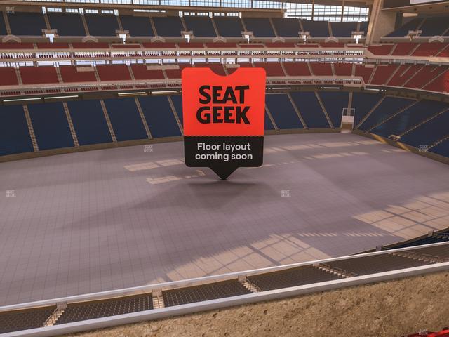 Official view from Section 510 at Reliant Stadium