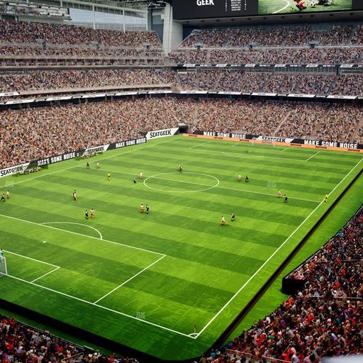 Reliant Stadium - Section 516 Seat View