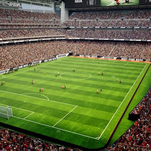 Reliant Stadium - Section 517 Seat View