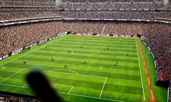 Reliant Stadium - Section 519 Seat View