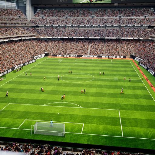 Reliant Stadium - Section 520 Seat View