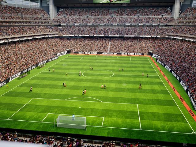 Reliant Stadium - Section 520 Seat View Reliant Stadium - Section 520 Seat View