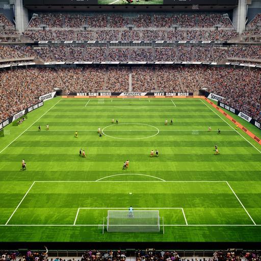 Reliant Stadium - Section 521 Seat View