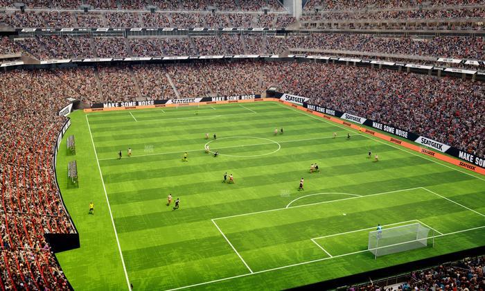 Reliant Stadium - Section 524 Seat View