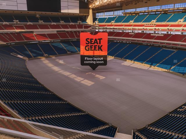 Official view from Section 527 at Reliant Stadium