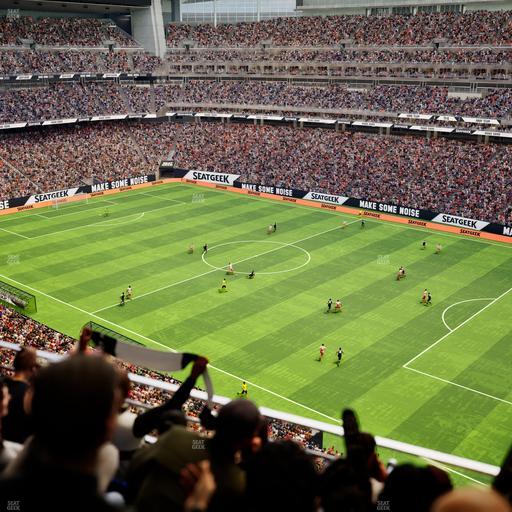 Reliant Stadium - Section 529 Seat View