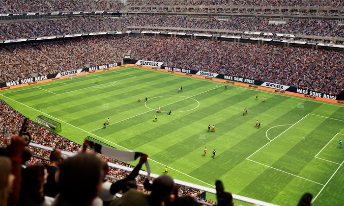 Reliant Stadium - Section 529 Seat View