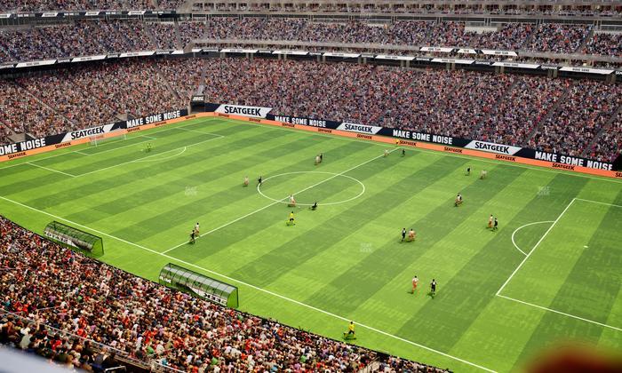 Reliant Stadium - Section 530 Seat View