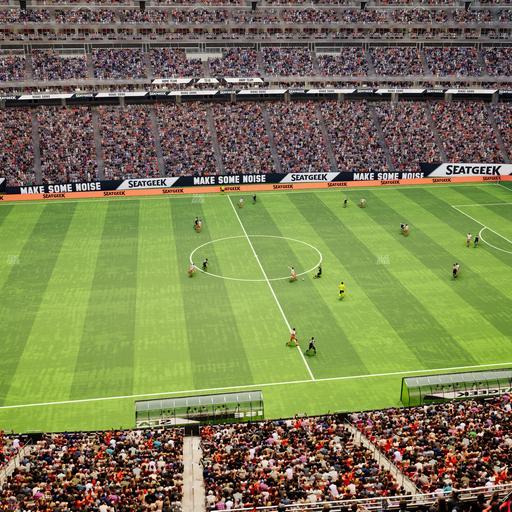 Reliant Stadium - Section 535 Seat View