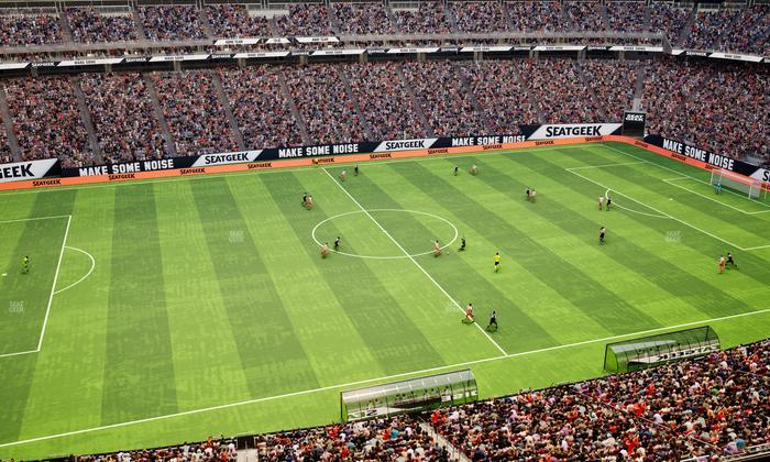 Reliant Stadium - Section 536 Seat View