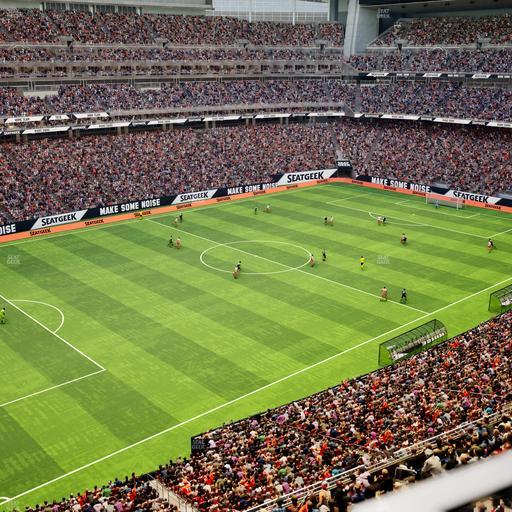 Reliant Stadium - Section 539 Seat View