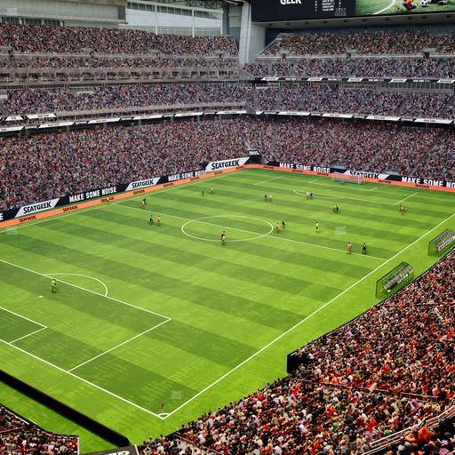 Reliant Stadium - Section 541 Seat View