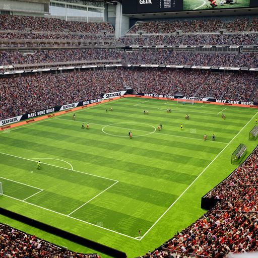 Reliant Stadium - Section 542 Seat View