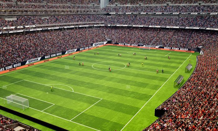 Reliant Stadium - Section 542 Seat View