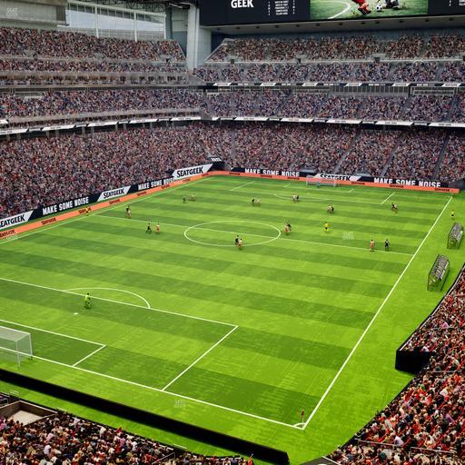 Reliant Stadium - Section 543 Seat View