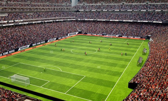 Reliant Stadium - Section 543 Seat View