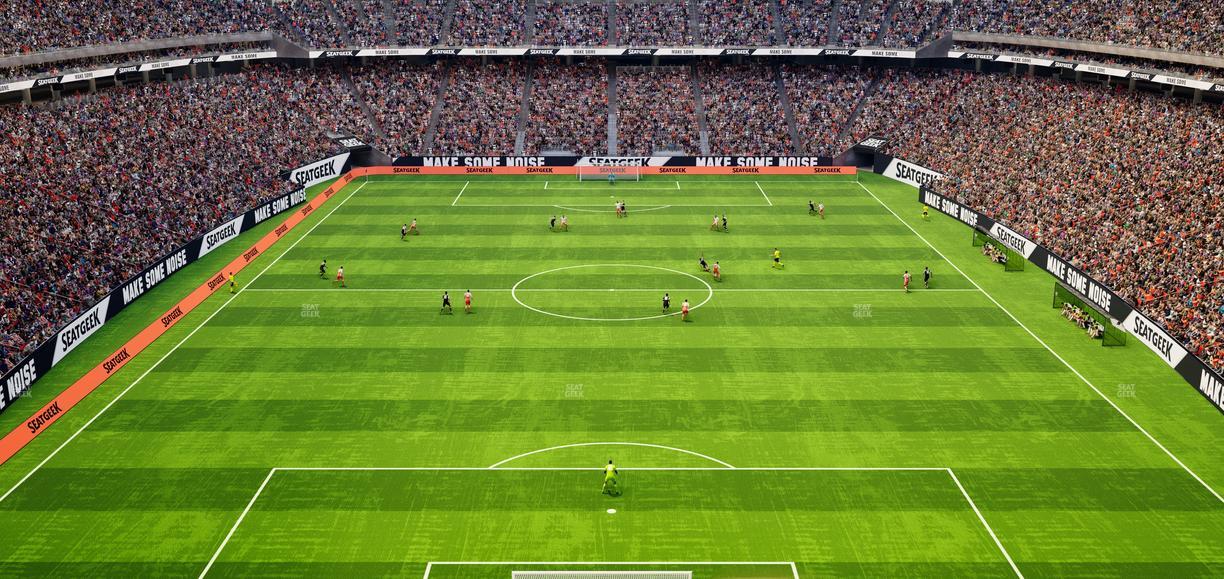 Reliant Stadium - Section 547 Seat View