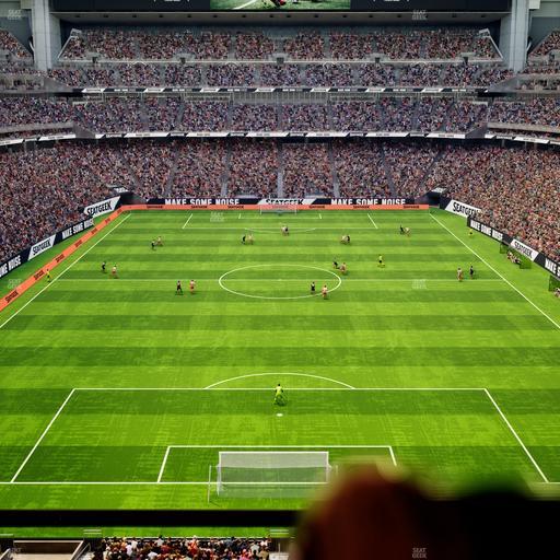 Reliant Stadium - Section 547 Seat View