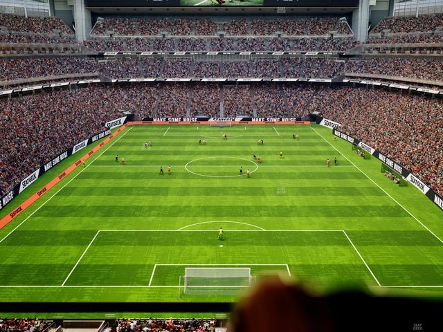 Reliant Stadium - Section 547 Seat View Reliant Stadium - Section 547 Seat View