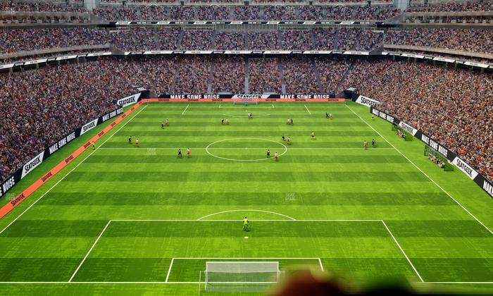 Reliant Stadium - Section 547 Seat View