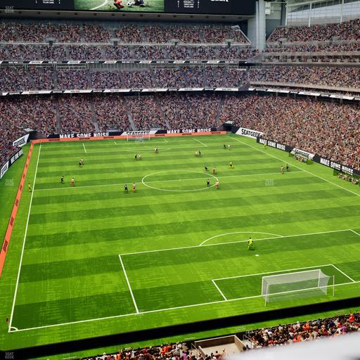 Reliant Stadium - Section 549 Seat View