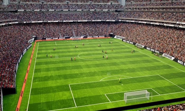 Reliant Stadium - Section 549 Seat View