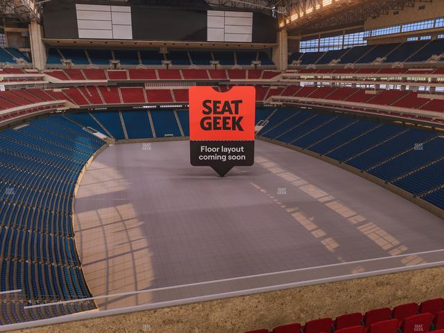 Official view from Section 549 at Reliant Stadium