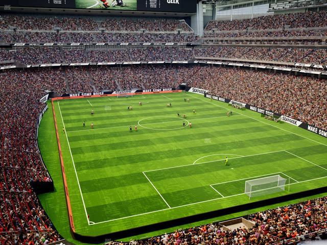 Reliant Stadium - Section 550 Seat View Reliant Stadium - Section 550 Seat View