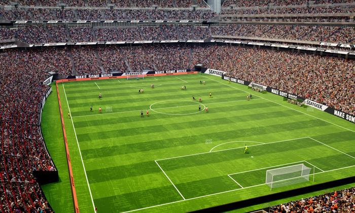 Reliant Stadium - Section 550 Seat View