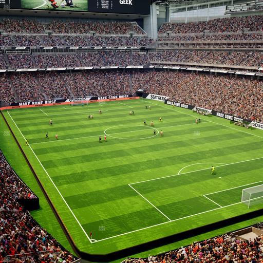 Reliant Stadium - Section 551 Seat View