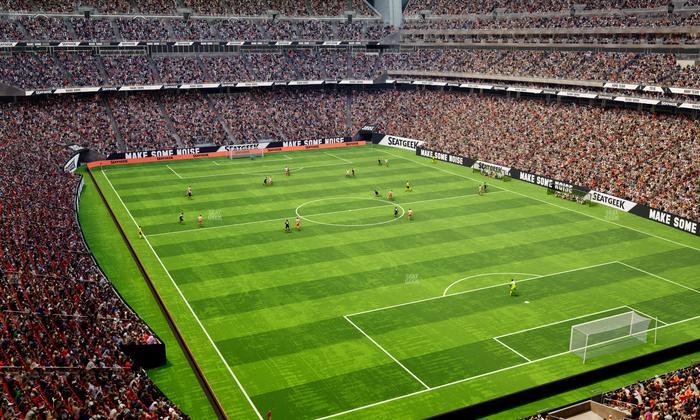 Reliant Stadium - Section 551 Seat View