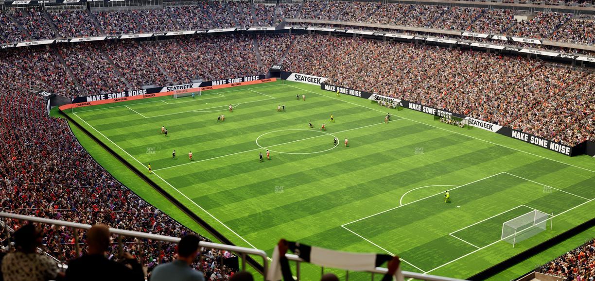 Reliant Stadium - Section 601 Seat View