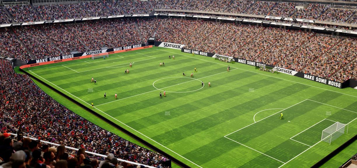 Reliant Stadium - Section 602 Seat View