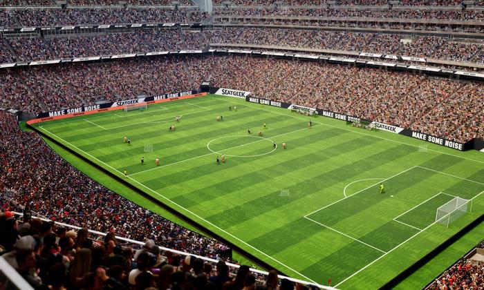 Reliant Stadium - Section 602 Seat View