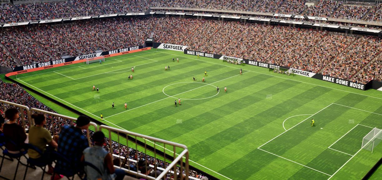 Reliant Stadium - Section 603 Seat View