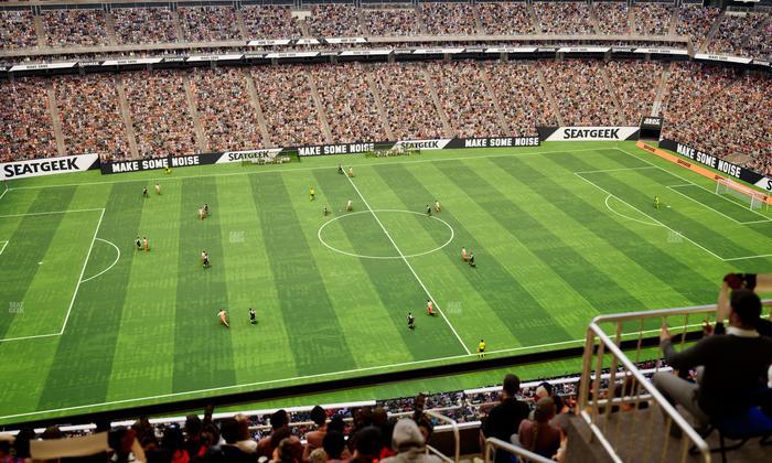 Reliant Stadium - Section 610 Seat View