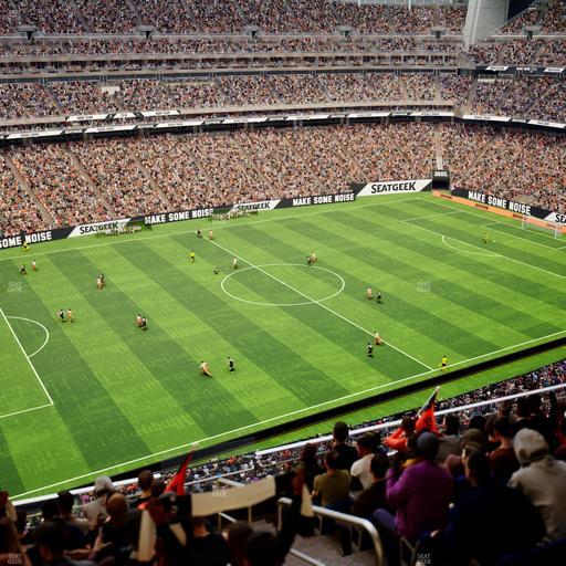 Reliant Stadium - Section 612 Seat View