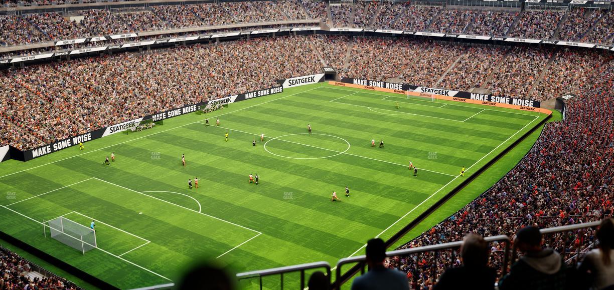 Reliant Stadium - Section 616 Seat View