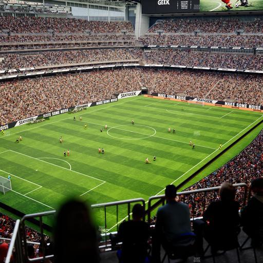 Reliant Stadium - Section 616 Seat View