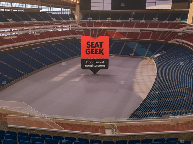 Official view from Section 618 at Reliant Stadium