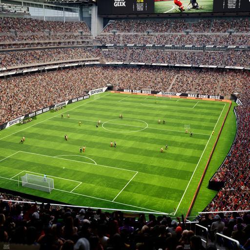 Reliant Stadium - Section 618 Seat View