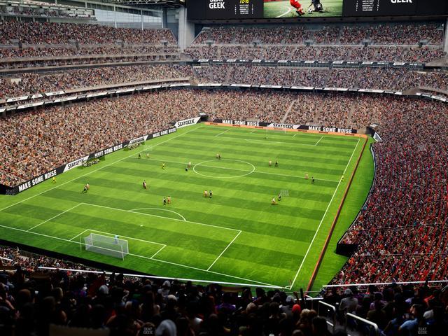 Reliant Stadium - Section 618 Seat View Reliant Stadium - Section 618 Seat View