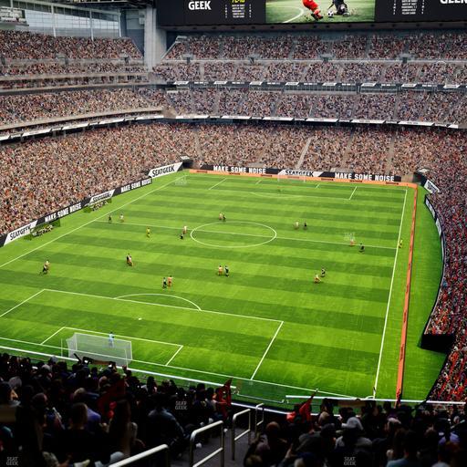 Reliant Stadium - Section 619 Seat View
