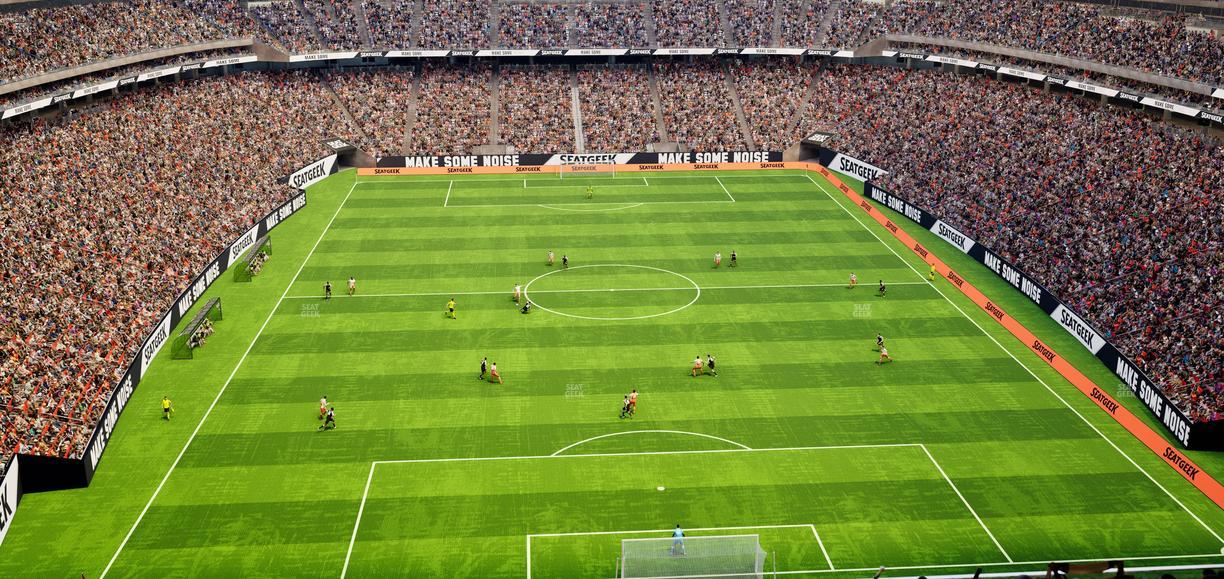 Reliant Stadium - Section 622 Seat View