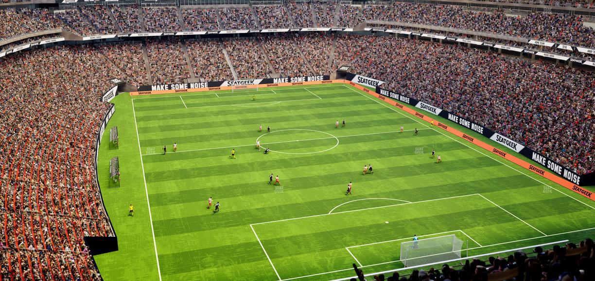 Reliant Stadium - Section 624 Seat View