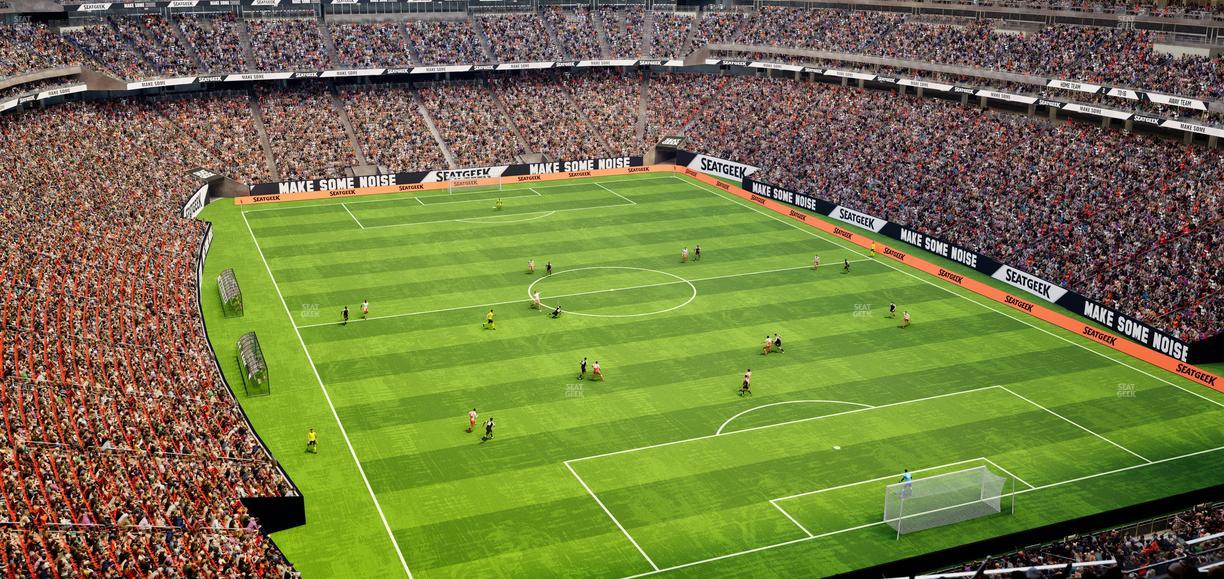 Reliant Stadium - Section 625 Seat View