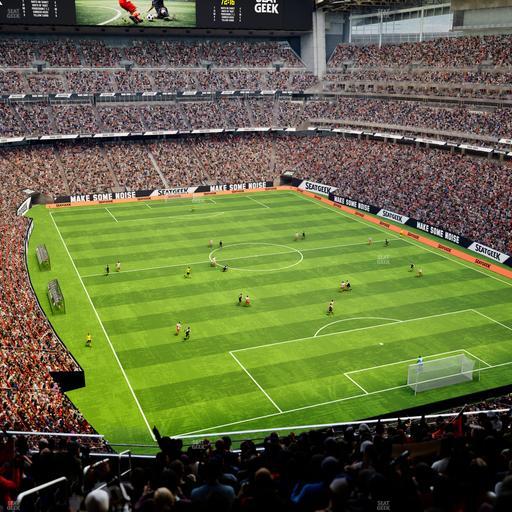Reliant Stadium - Section 625 Seat View