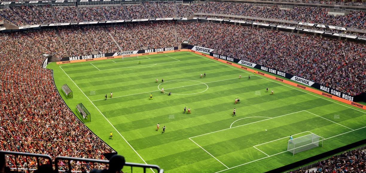 Reliant Stadium - Section 626 Seat View
