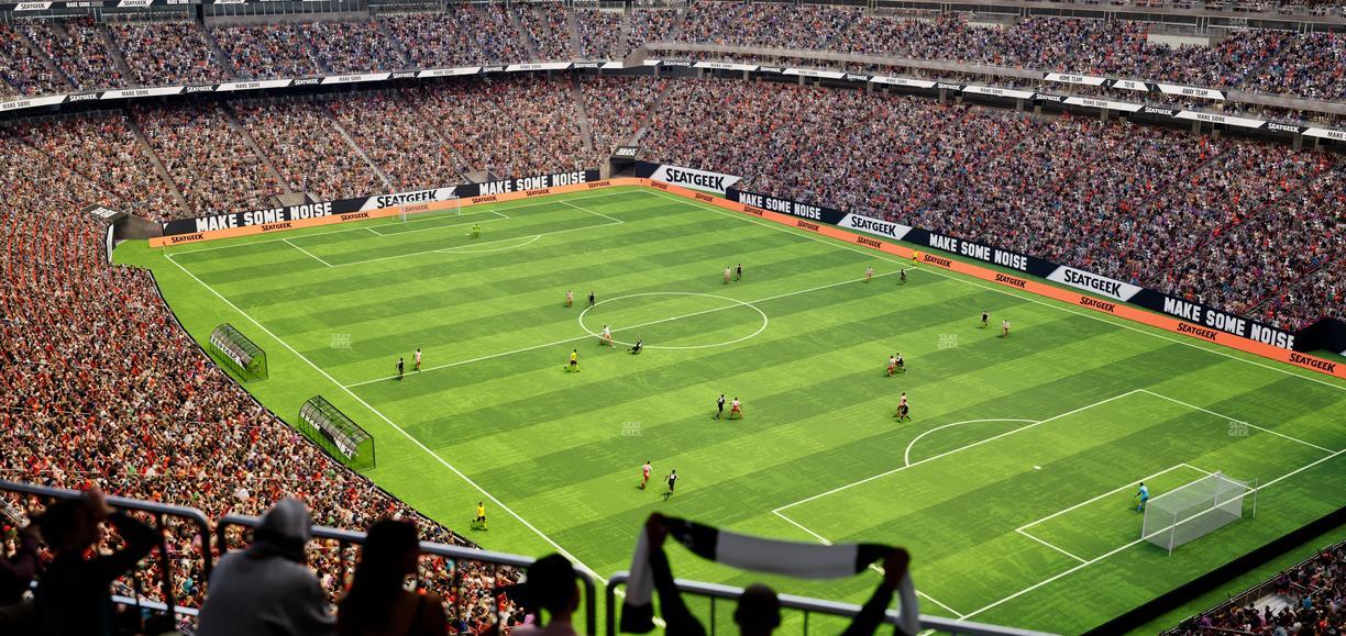 Reliant Stadium - Section 627 Seat View