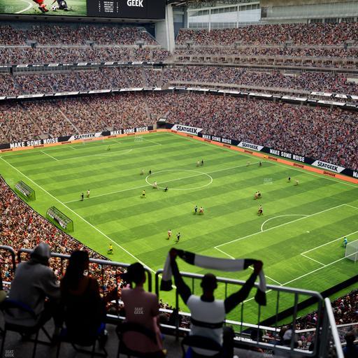 Reliant Stadium - Section 627 Seat View